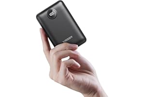 VEGER 20000mAh Batería Externa Power Bank - Batería Portátil con Carga Rápida 22.5W QC3.0, USB-C Entrada y Salida para iPhone, Android, Tablets y Más