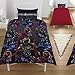 Produktbild Power Rangers 'Block' reversibel Rotary Single Bettwäsche, Steppdecke, Set Geschenk, POWER RANGERS BLOCK REVERSIBLE, SINGLE BED - 198 X 137 CM
