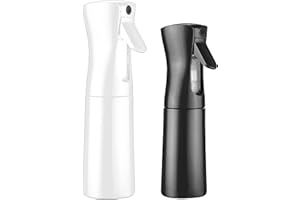 Semazz Sprühflaschen,2 Stück 200ML und 300ML Sprühflasche Nebelsprühflasche Leere Sprühflasche Haarsprayflasche Kunststoff Wassersprühflasche für Gartenschönheits Reinigung Gartenarbeit Kosmetik
