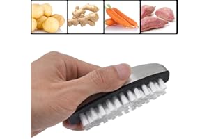 ATYHAO Brosse de Nettoyage de Cuisine, Fruits, Légumes, Fruits de Mer, Brosse de Nettoyage pour les Mains et les Ongles, Brosse à Chaussures, Pomme de Terre, Radis, Fruits, épluchage, Brosse à Boue, éliminan