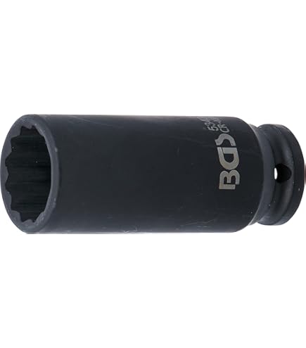 Bussola Lunga KS Tools 6 Punte 1/2, 29 Mm - Cromata Per Lavori Professionali