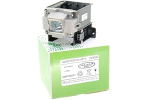 Alda PQ-Premium, Lámpara de proyector Compatible con VLT-XD3200LP para Mitsubishi WD3200U, WD3300, WD3300U, XD3200, XD3200U, XD3500U Proyectores, lámpara con Carcasa