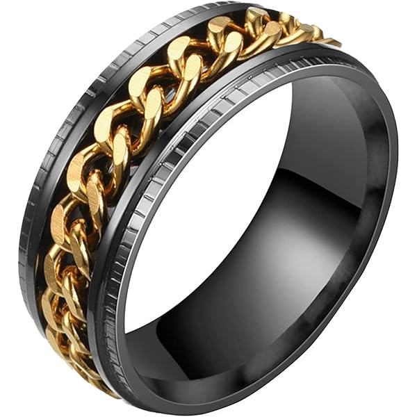 Anello Intelligente Che Cambia Colore Con La Temperatura - Acciaio Inox, Unisex, Design Moderno E Leggero - Foto 4