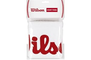 Wilson Unisex Klud Court Handel, vit/röd, NS EU