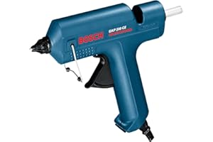 Bosch Professional: pistolet do klejenia GKP 200 CE (500 W, długa dysza, odłączany przewód, dysza uniwersalna, szeroka dysza szczelinowa, 8 wkładów klejących, walizka)