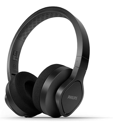 Casque Bluetooth Philips TAH5209BK - 65h Autonomie - Son Naturel - Confort Supra-aural - Noir