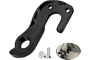 KALEXION Occhio di cambio per Cube Aim Bike Gancio posteriore – Gancio per cambio a cubo, per Aim SL #10148, mech leva di cambio bicicletta in lega di alluminio, per mountain bike con 2 viti