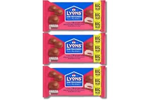 LINENVALE Lyons Jam Teacakes 16'S Big Value Pack of 3, 200g