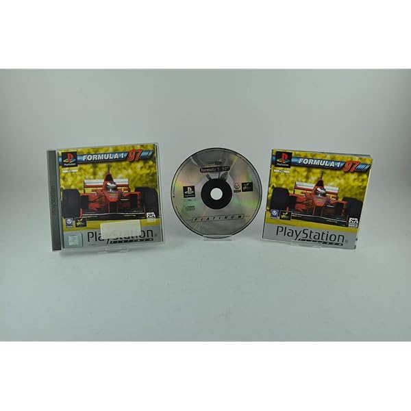 Formula 1 97 Sur PS1 – Version NTSC-J Japonaise Complète Avec Spine Card, Très Bon état