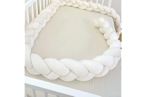 GYCS Braided Knotted Cushion, Knot Cushion, Knot Pillow, 100% Cotton Bed Set All Round Braided Protector for Room Decor,A01,400cm