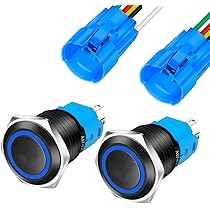 PULSANTE INTERRUTTORE LAMPADA Mappa Luce Cupola Di Lettura Dimensioni Standard Per HONDA EUR 4 - Foto 2