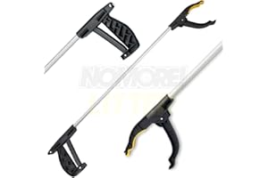 GROUNDMASTER NoMore! Litter - Rubbish Debris Pick Up Picker Reaching Mobility Tool 76cm Best Extension Aid (1)