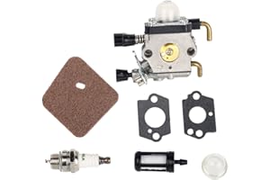 BEEHIVE FILTER OxoxO, carburatore con guarnizioni per decespugliatori Stihl FS38, FS45, FS46, FS55, FS74, FS75, FS76, FS80, KM85