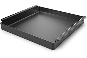 Ninja Woodfire Teglia in Ghisa per Forno da Esterno OO101EU, Vassoio Ideale per Cuocere ad Alte Temperature, Arrostire e Caramellare, Grigio, XSKOOCIRNPEU