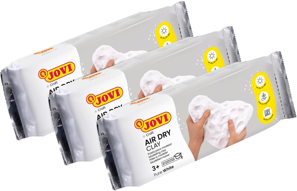 Dossier Complet & Guide Pratique : Jovi - Kit Air Dry de 3 uds de 250gr arcilla