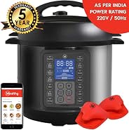 Mealthy MultiPot 9-in-1 Programmable Electric Pressure Cooker with Stainless Steel Pot, Steamer Basket and Instant Access to