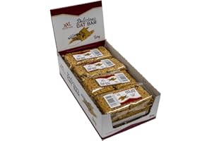 ‎XXL NUTRITION XXL Nutrition - Delicious Oat Bar - Haferriegel, Müsliriegel, Energieriegel mit Haferflocken - 12 Pack - Bessen (Vegan)