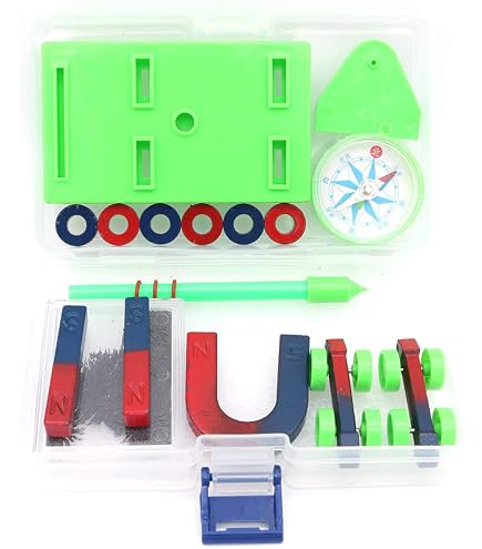 DollaTek Kit Di Esperimenti Di Fisica Per Bambini – Circuiti Elettrici Semplice, Educativo STEM, Scuola Primaria (15 Componenti, 5 Esperimenti)