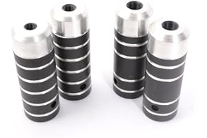 KHEBIKES KHE BMX COP Lot de 4 pegs en aluminium 2 x 10 mm 3/8" et 2 x filetage 14 mm