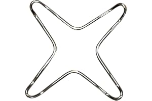 FDKJOK Trivet Ring Reducer for Gas Hobs Suitable for Stovetop Coffee Makers Moka Pots Percolators, Stainless Steel