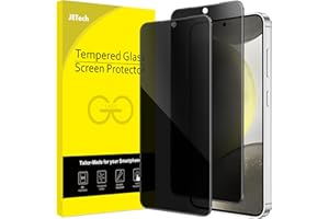 JETech Ochraniacz Ekranu Prywatność dla Samsung Galaxy S24+ / S24 Plus 5G 6,7 Cala, Antyszpieg Szkło Hartowane Film, Kompatybilny z ID Odcisków Palców, 2 Sztuki
