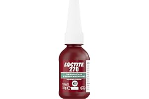 Loctite 1918245 Model 270 Gänglås, Hög styrka, 20 ml, Grön, Paket med 12