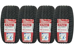BANOZE DRIVE WITH EU TECHNOLOGY 205/40R17 BANOZE X-Pacer 84W XL High-Speed Performance Tyre – Extra Load, W-Rated (168 mph), Low-Profile Sport Tyre for Enhanced Grip & Durability | 205 40 17 (4)