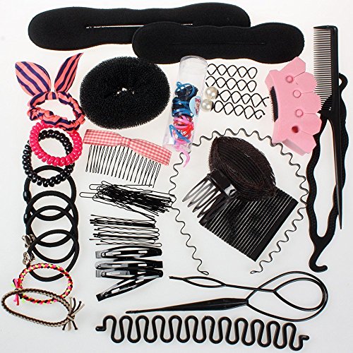 Neverland übungskopf friseur übungsköpfe echthaar friseurkopf übungskopf Ausbildung Kopf synthetische haare 64cm Verträ umtes Purpur Haar Styling Braid Set - 4