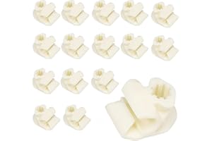 CVASNF 16 Stück Bremsleitung Clips, Bremsschlauchbefestigungen Bremsschlauch Halter Bremsschlauchschelle Clip 5Q0611797B für VW MK4 Golf X6 Tdi Gti V5 V6 R32