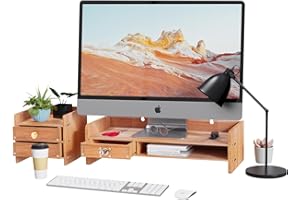 JAYEUW Organiseur de bureau avec tiroir et support de rangement