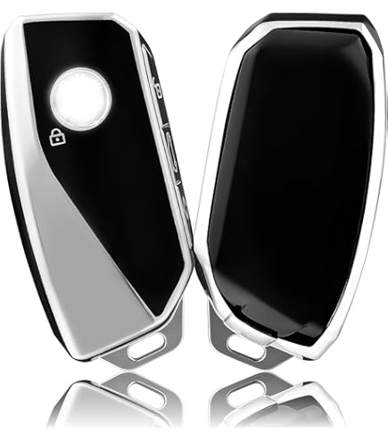 BMW Schlüssel Hülle - Metall-Schutzhülle Mit Silikon-Tasten