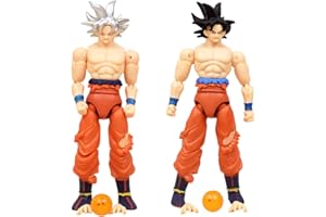 OBLRXM Dr-agon ball Giocattoli, Action Figure Dr-agon Ball, Action figure Dragon Star da 17 cm, Super Saiyan Goku Statuetta di Personaggi di Anime Vegeta Figure, Figure da collezione Goku