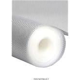 Mutfak Kaydırmaz Şeffaf Raflık Kaymaz Dolap I&ccedil;i &Ccedil;ekmece &Ouml;rt&uuml;s&uuml; Pvc 45x300 Cm Koruyucu Eva Kalın