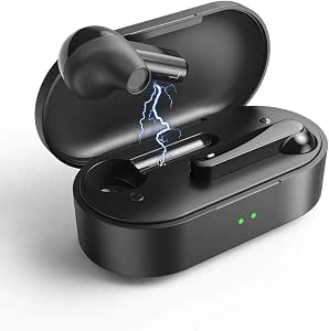 Cuffie Bluetooth Senza Fili,QCY T3 Auricolari Bluetooth 5.0 Auricolari  Wireless Sportivi in Ear con Custodia da Ricarica Microfono Hi-Fi Cuffie  per iPhone Huawei Samsung Xiaomi : Amazon.it: Elettronica