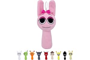 HYDTQCL Sprunki Peluche, 25 cm Peluche Sprunki, Sprunki Wenda Peluche, Sprunki Plushies Miglior Regalo per Bambini e Fan (I)