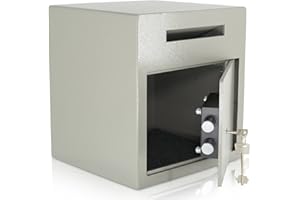 DIADORN Coffre fort de Dépôt | Coffre-fort avec fente d'insertion | Serrure à clés | Niveau de sécurité A