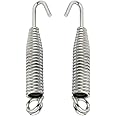 MHS Zula Bearing Spring 360' Rotating and Accessories for Hammock Porch Swings (Spring Pack of 2)
