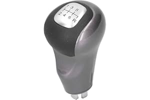 DEROR Palanca de cambios de 6 velocidades MT para Honda Civic DX EX LX 2006-2011(A (plateado))