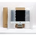 MacTeam Double-Walled Shipping Box with Blow-Up Inserts for Apple iMac 21'' Monitor All-in-One Computer Postage Packing