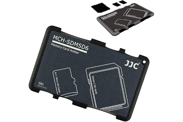 Étui pour Carte mémoire Portable pour 2 Cartes SD + 4 Cartes Micro SD
