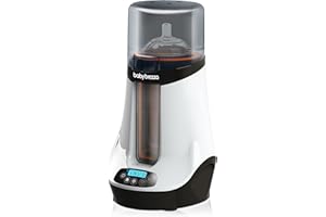 Baby Brezza - Safe & Smart Bottle Warmer - Chauffe-biberon et Chauffe-repas pour Bébé - 2 modes de chauffes pour laits maternel et infantile - Connection Bluetooth