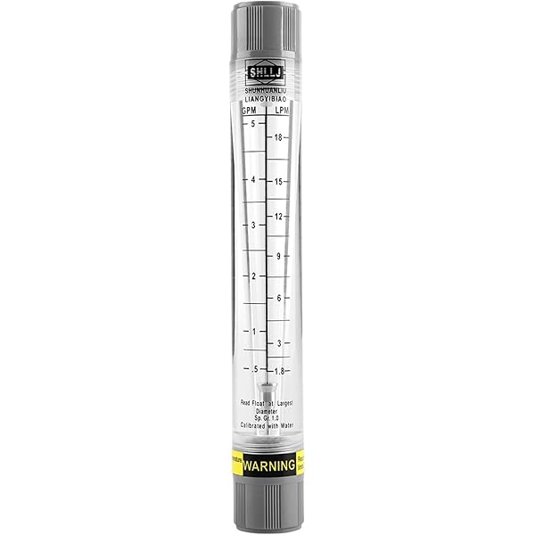 Wdfnexalai LZM-15 Panel Mount Type Acryl Debietmeter Water Flow Meter 0.3-3GPM Wdfnexalai LZM-15 Panel Mount Type Acryl Debietmeter Water Flow Meter 0.3-3GPM