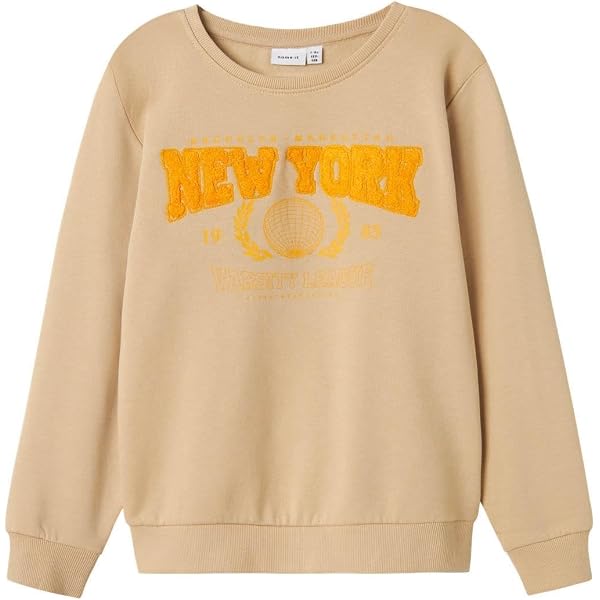 Sweat-shirt Manches Longues Name It Pour Garçon - Coupe Confortable, Idéal été, Look Décontracté