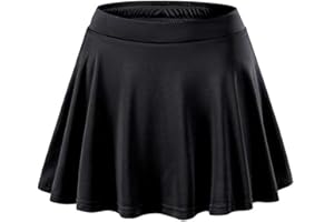 YUUMIN Sport Rock Mit Shorts Kinder Mädchen Tennis Golf Skort Plissierte Tennisrock mit Hose Sommerrock Minirock Sportrock Workout Running kurz