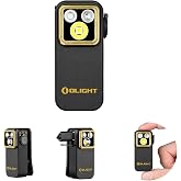 OLIGHT Oclip Pro S Clip-on Torch, 5 Light Modes, 600 LM, 80 M | Magnetic, Broad/Focal White Light, RGB&amp;UV, 144 Hours of Auton