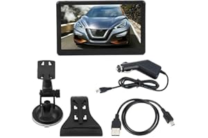 Riloer GPS-Navigationssystem, Tragbares 7-Zoll-Auto-System, ROM, FM, USB, Wiederaufladbar, Duales 2D/3D-Navigation,navigationsgeräte für Auto,LKW navigationsgeräte