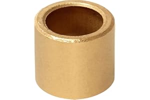 Othmro Bearing Sleeve 20mm Bore x 28mm OD x 25mm Length Self-Lubricating Sintered Bronze Bushings