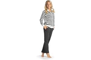 Consult-Tex Damen Pyjama Freizeitanzug Hausanzug Homewear Suit Jogginganzug Pyjama Baumwolle Reißverschluß DW770
