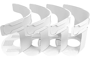 FANGCCC 4 PCS Sheet Holders for Bedding, Bed Sheet Holder with Lock Strips Set Non-Slip Bed Sheet Corner Locks Universal Fitted Sheet Holder for All Mattresses (White)