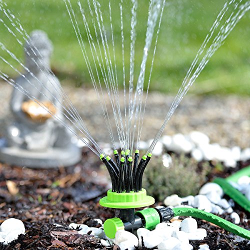 Royal Gardineer Flexibler Gartensprinkler mit 12 biegsamen Düsen - 2